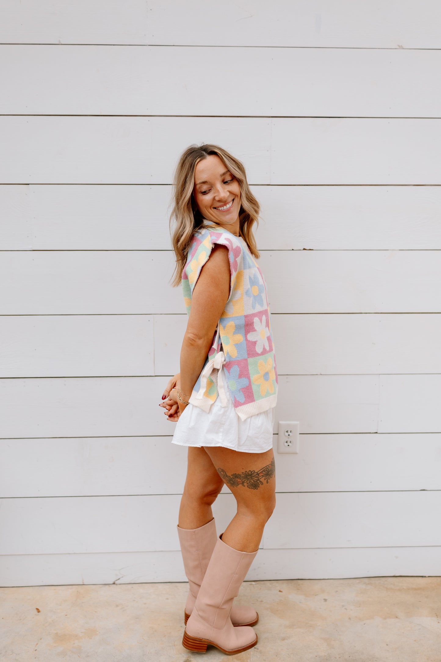 Audrey Bow Tie Sweater