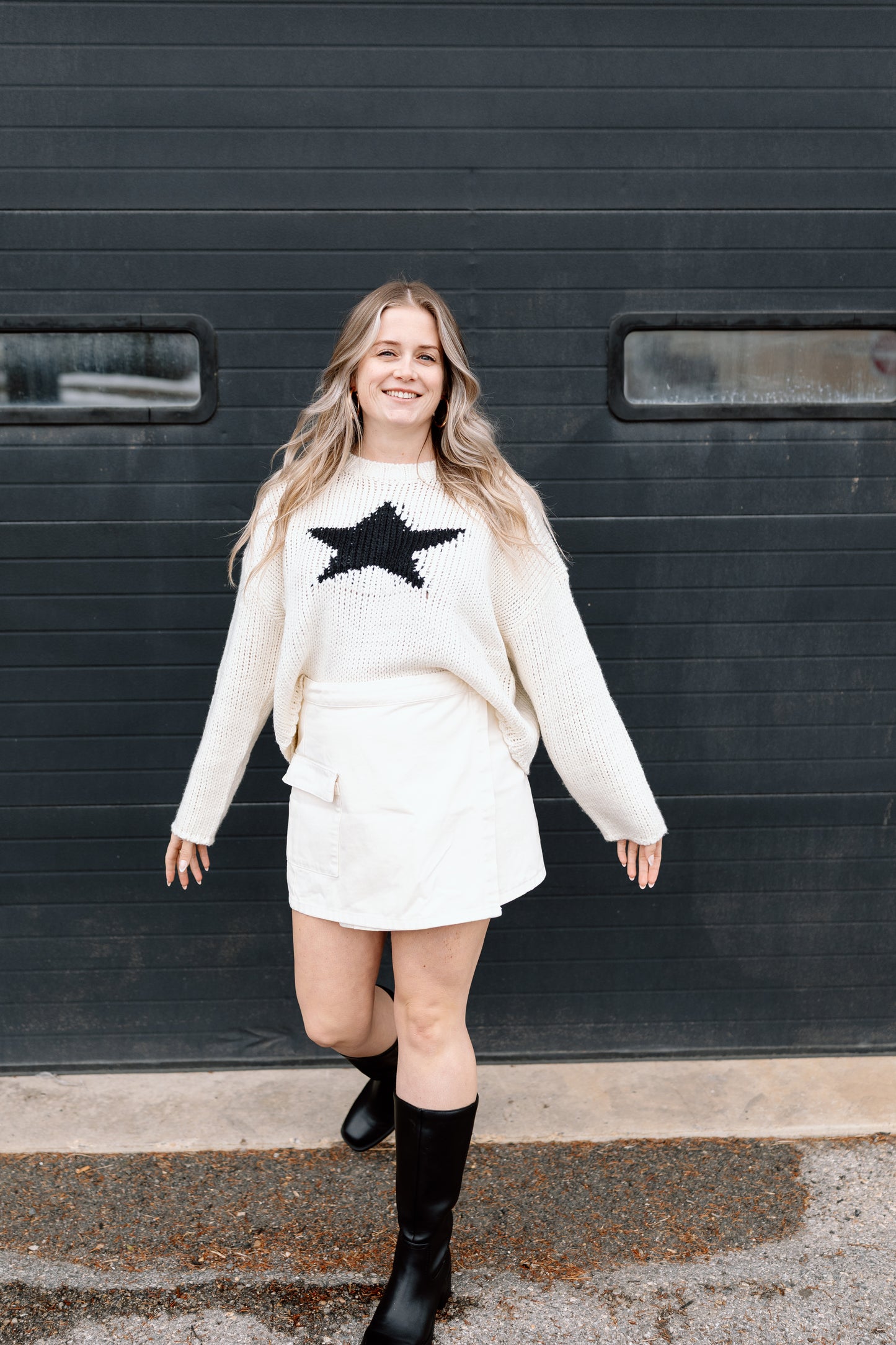 Irene Graphic Knit