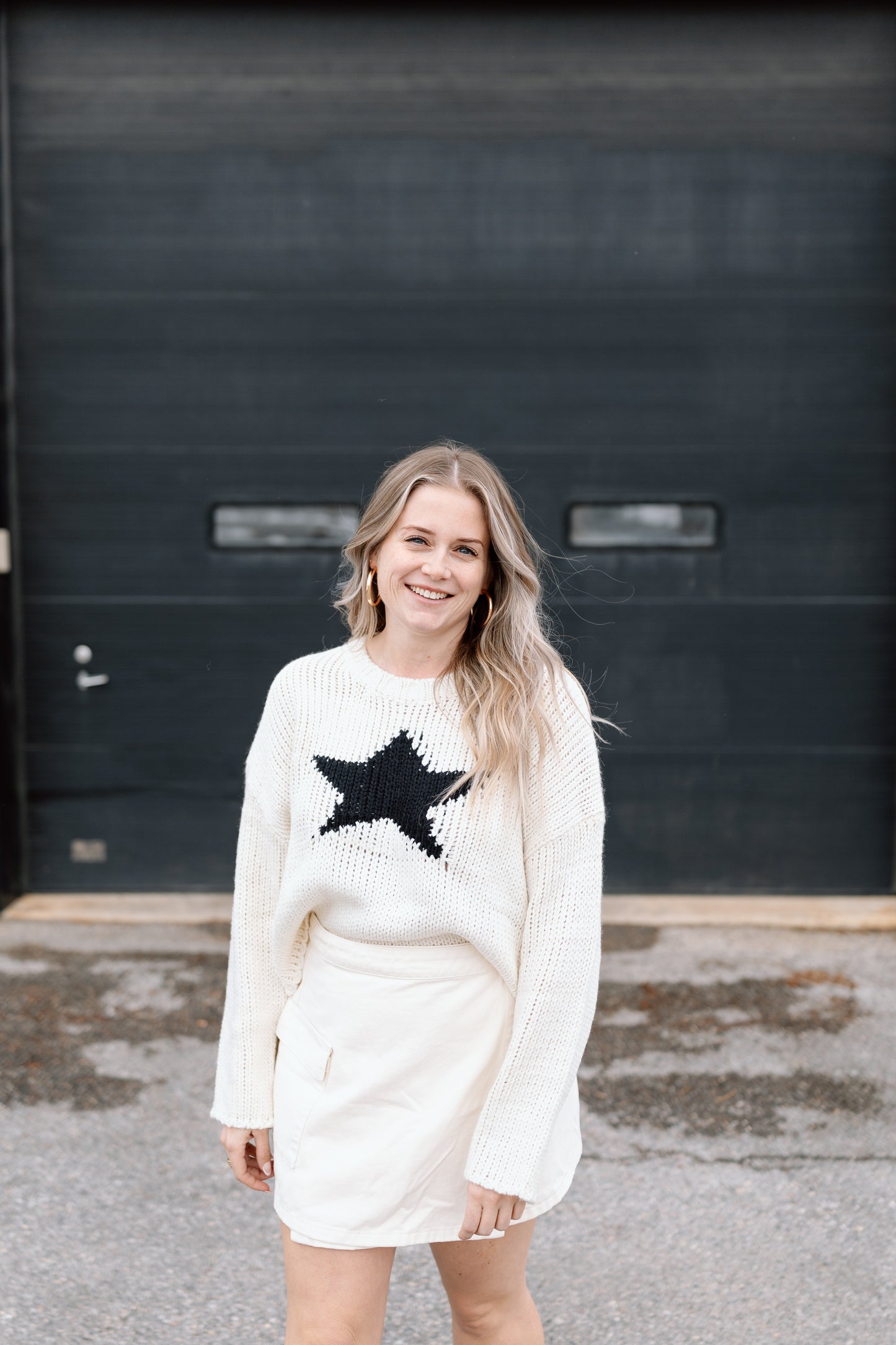 Irene Graphic Knit