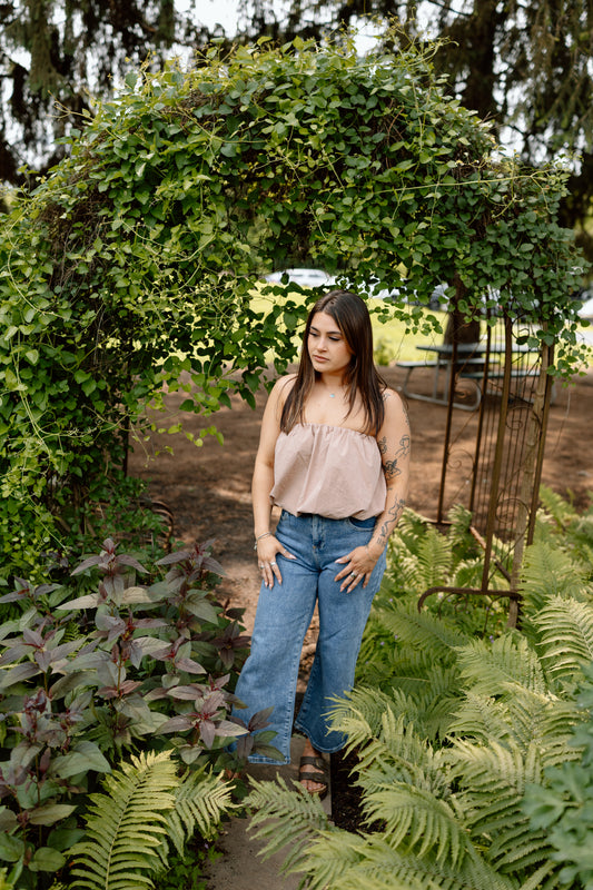 Lexi TC Crop Wide Leg Denim
