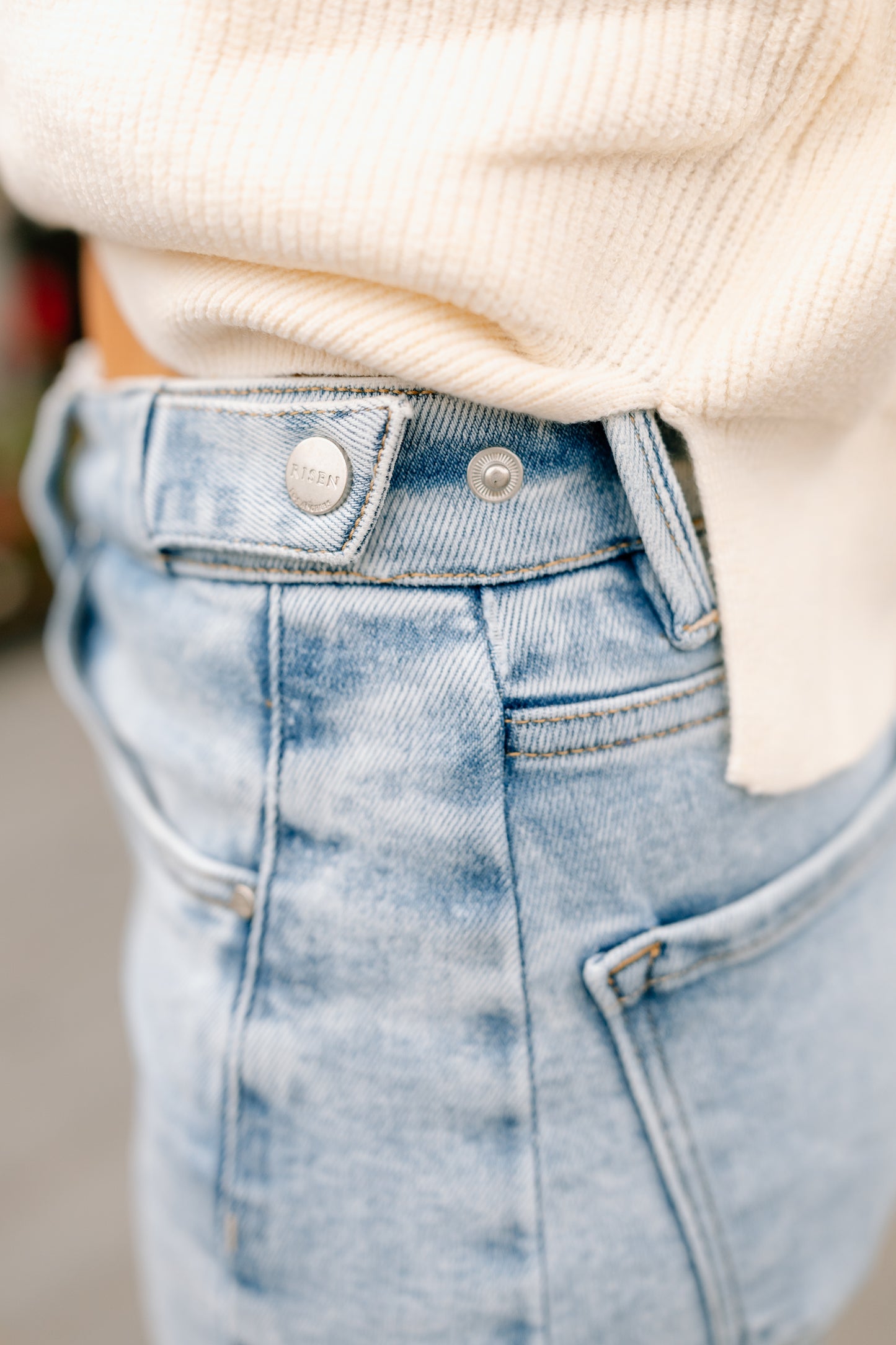 Blooming Barrel Jean