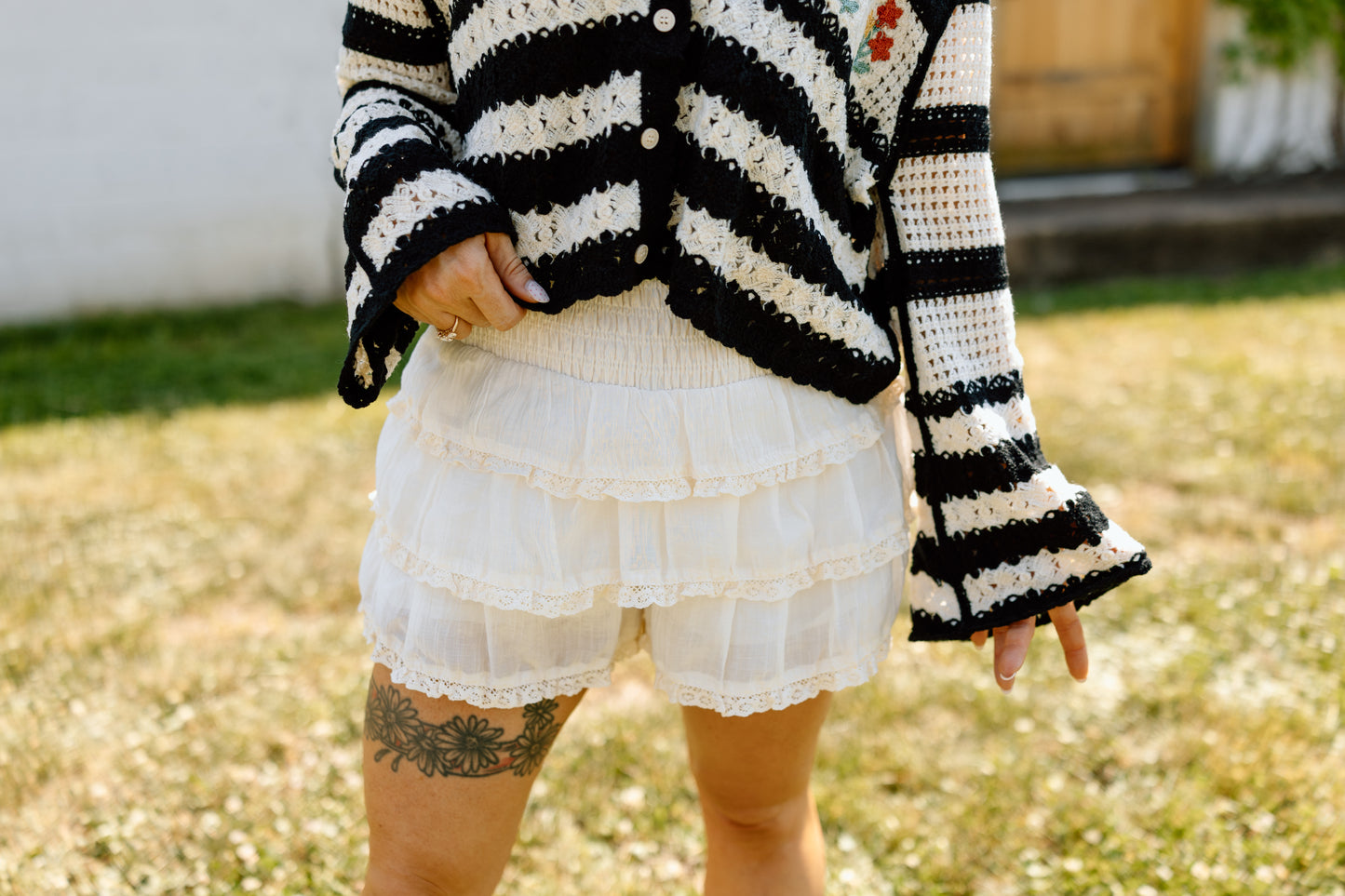 Trina Ruffle Short