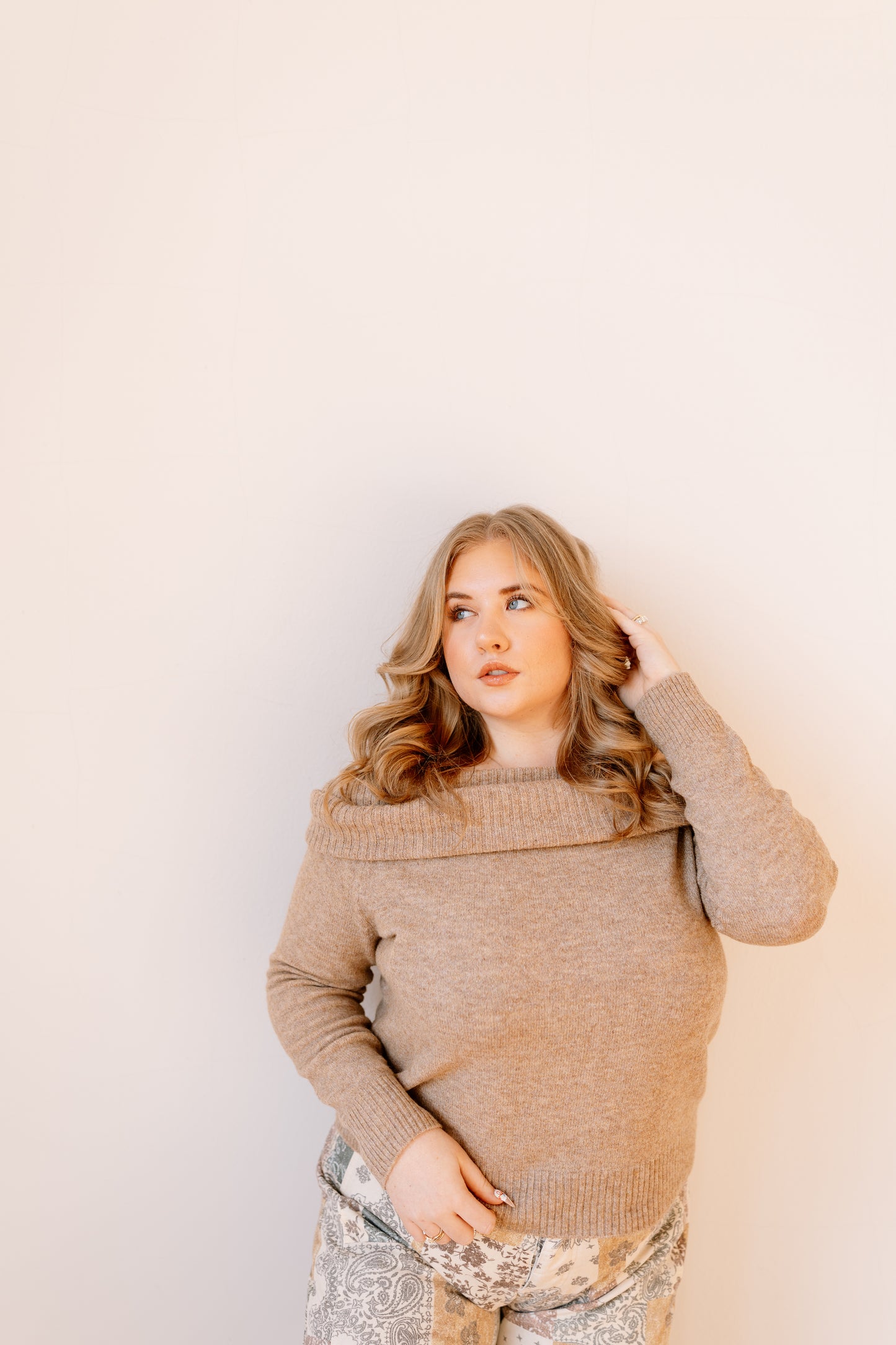 Mae Off Shoulder Sweater