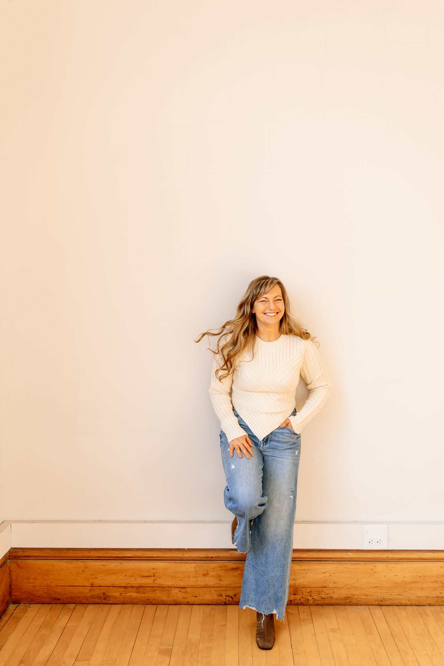 Avren Assymetric Sweater