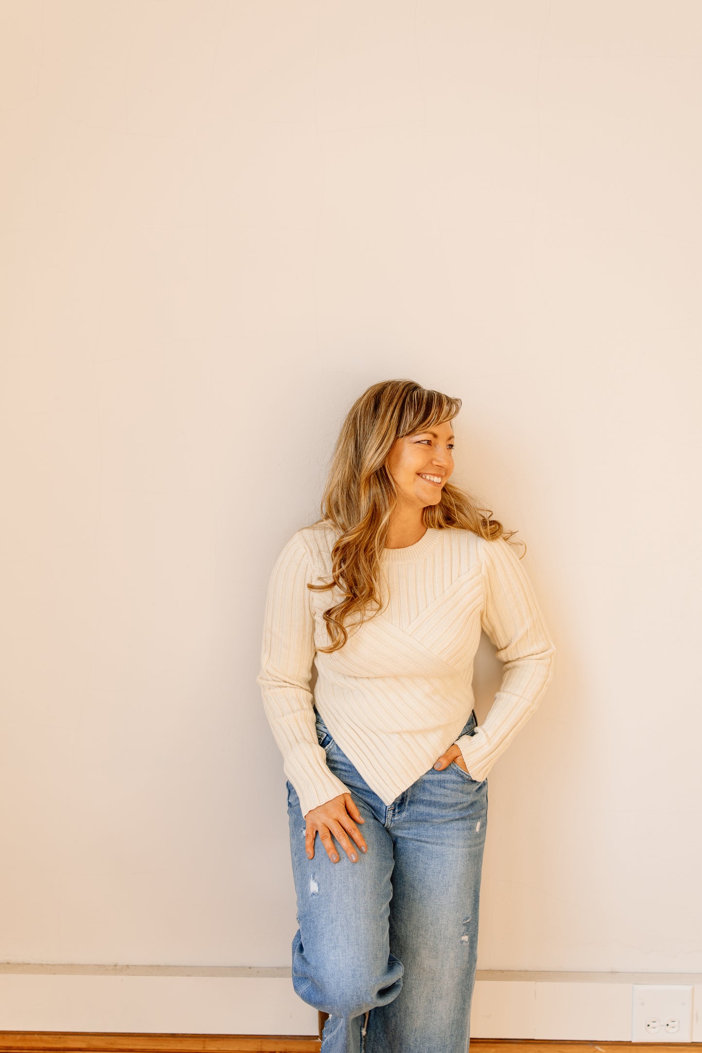 Avren Assymetric Sweater