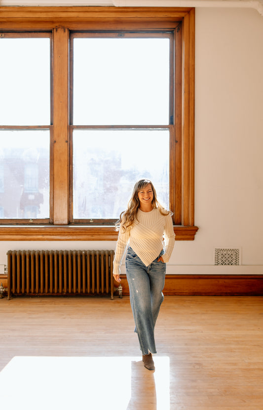 River Distressed Wide Leg