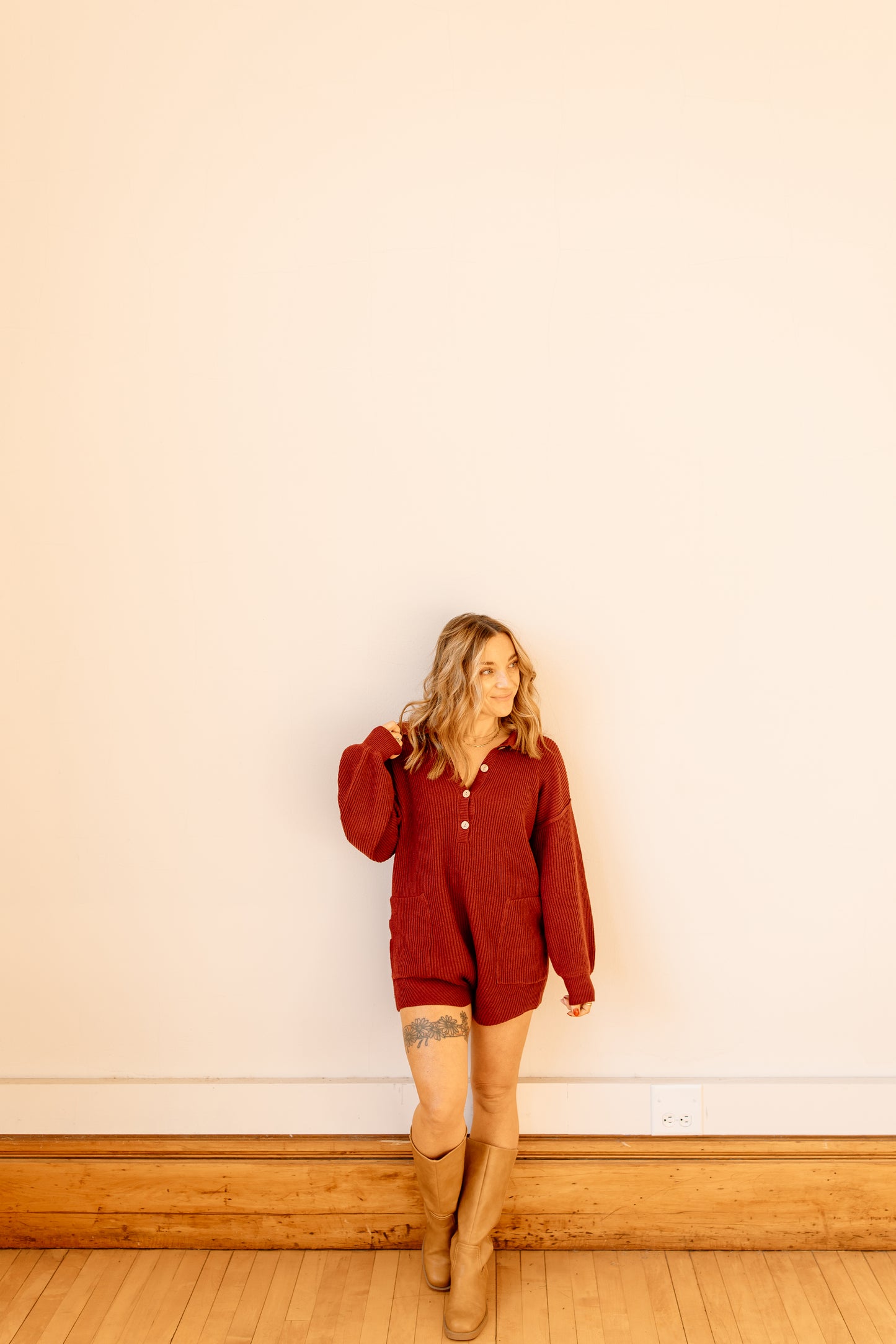 Scarlett Knit Romper