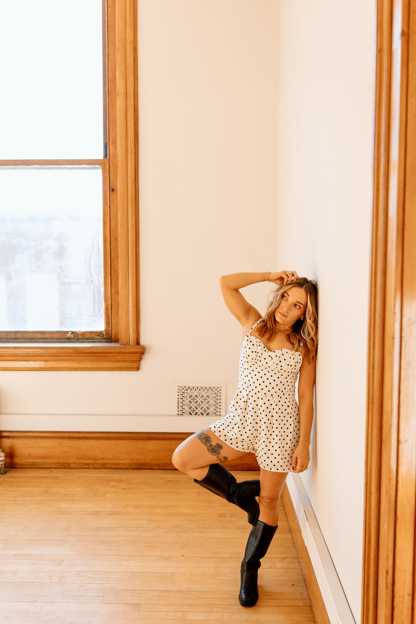 Reign Polka Dot Romper