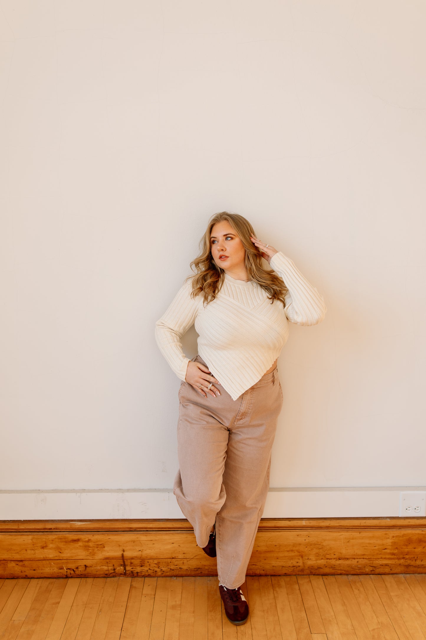 Avren Assymetric Sweater