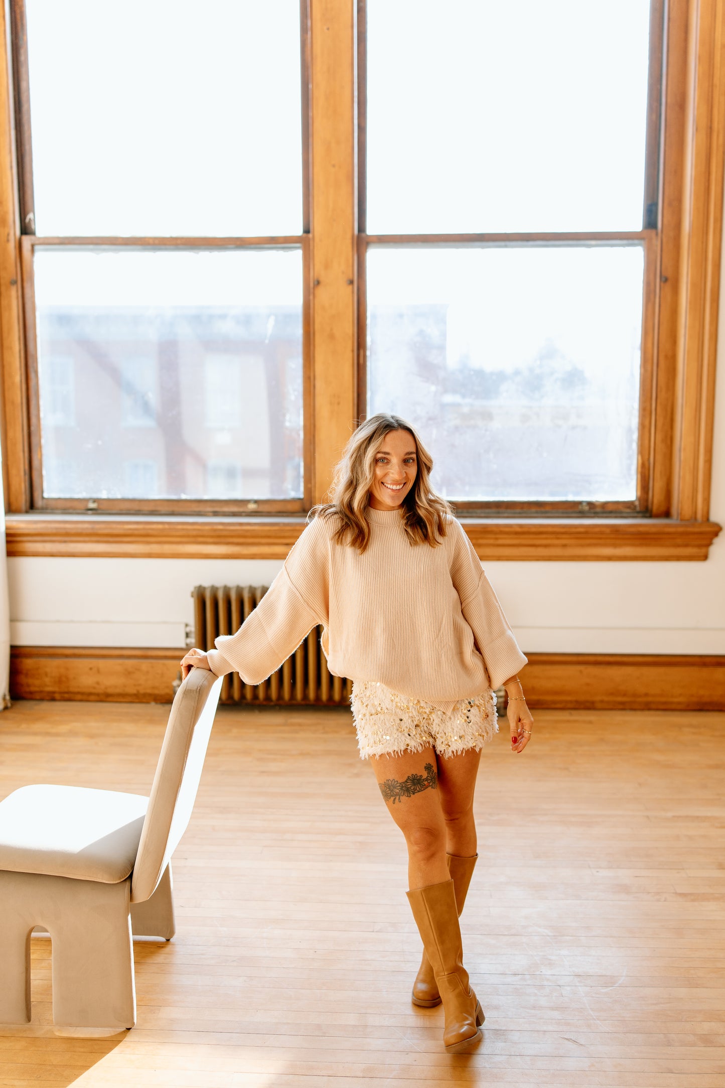 Cove Sequin Shorts