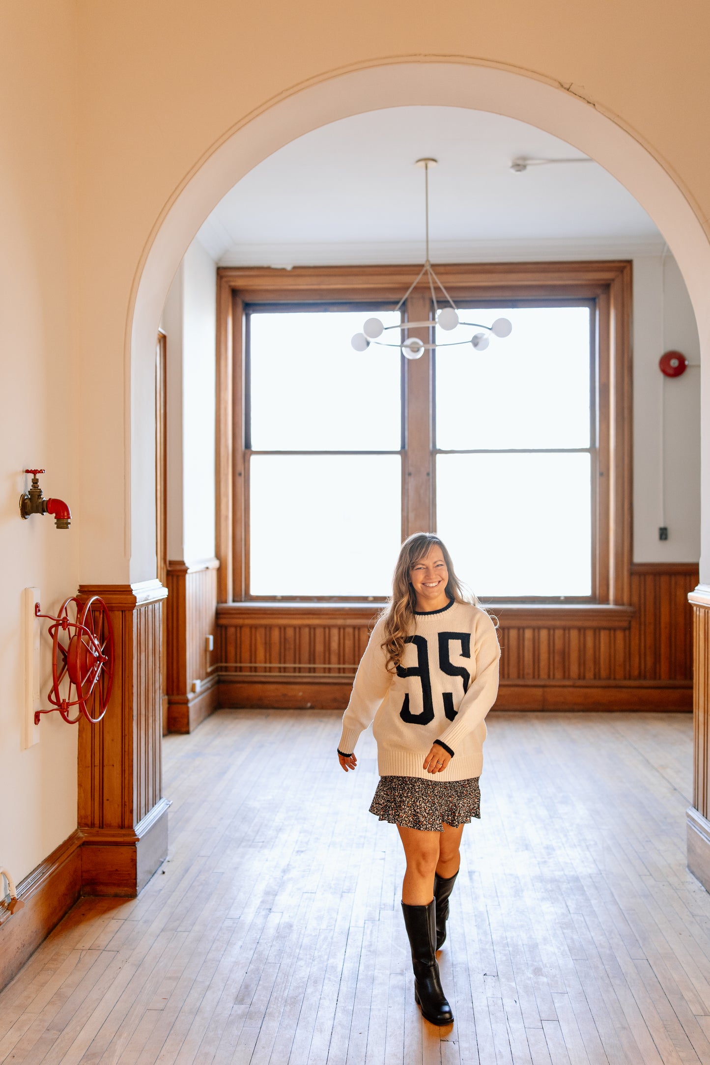 Keep Calm Smocked Skirt