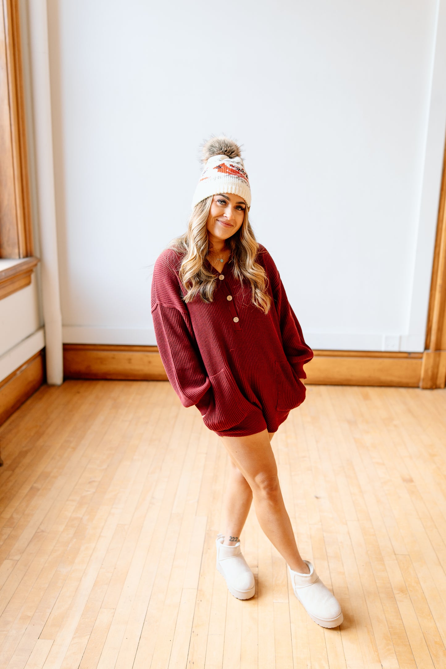 Scarlett Knit Romper