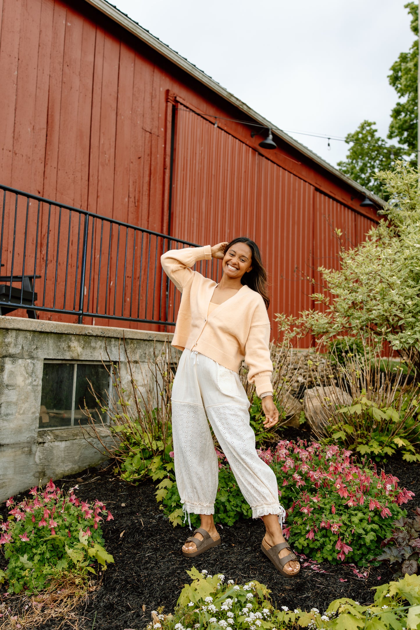 Cove Lace Gauze Pant