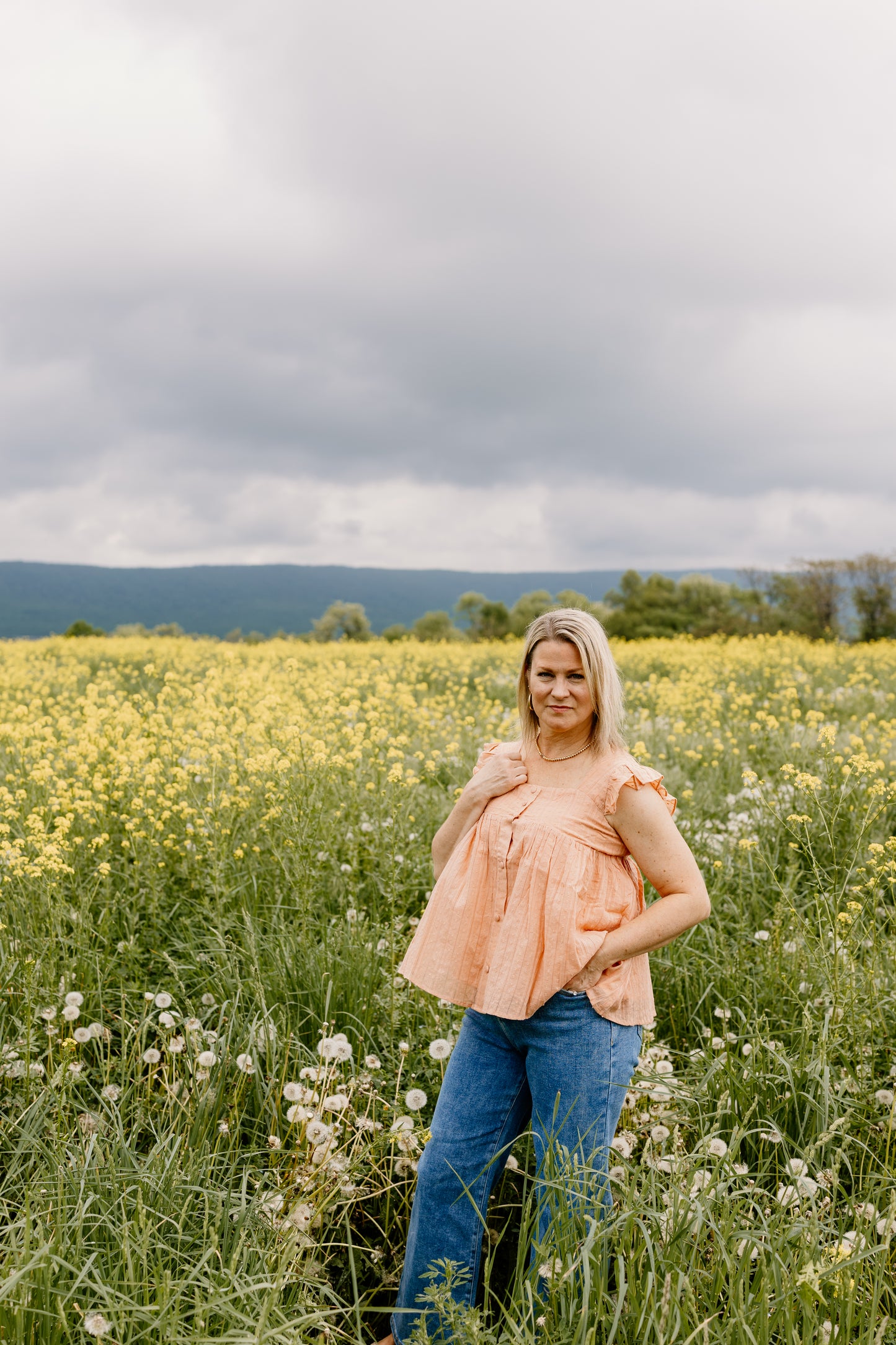 Clare Ruffle Blouse