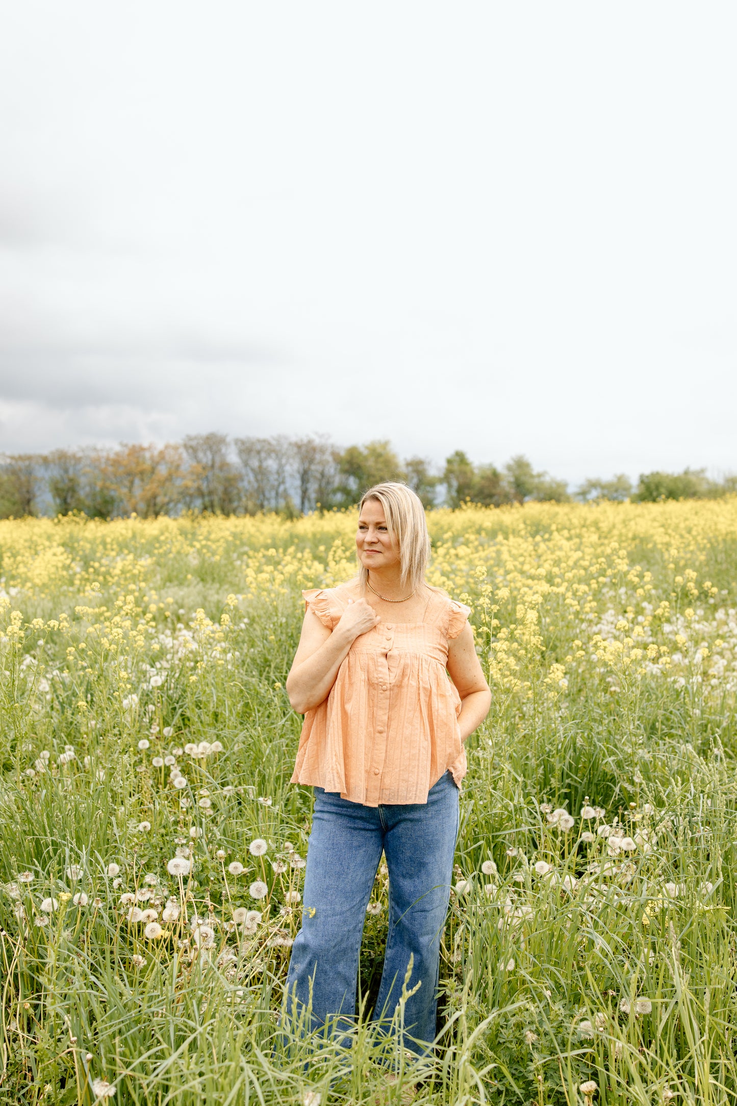Clare Ruffle Blouse