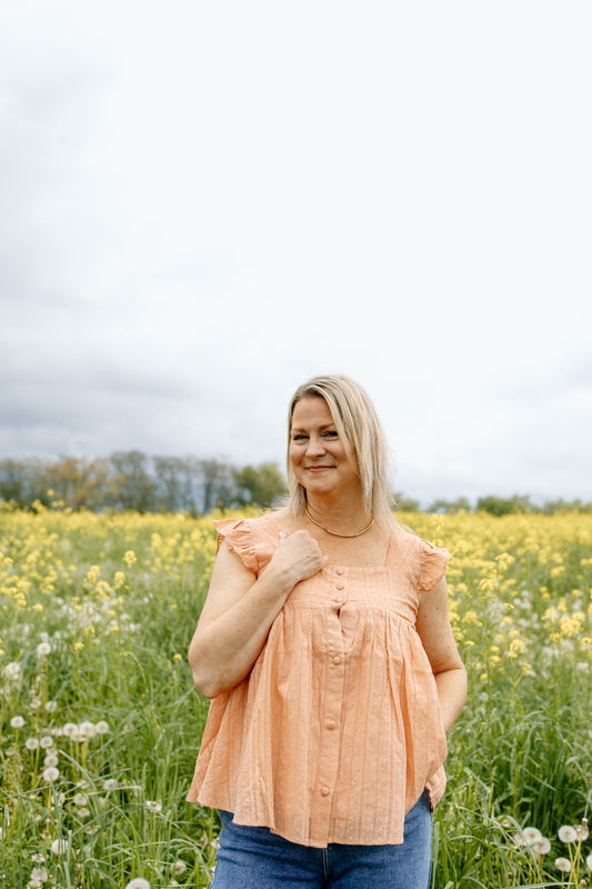 Clare Ruffle Blouse