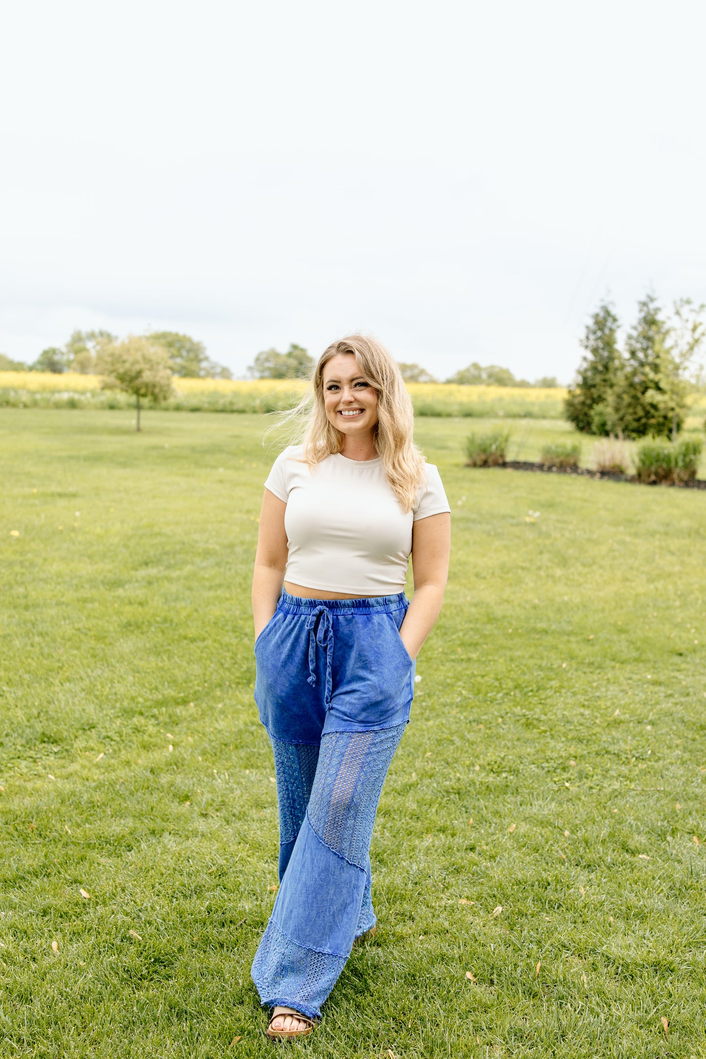 Jordyn Patchwork Pant