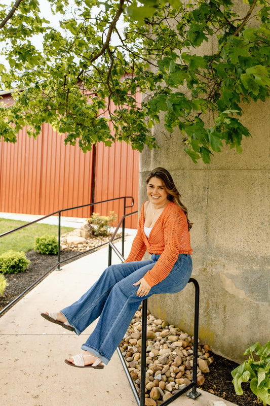 Rachel Crochet Reversible Knit