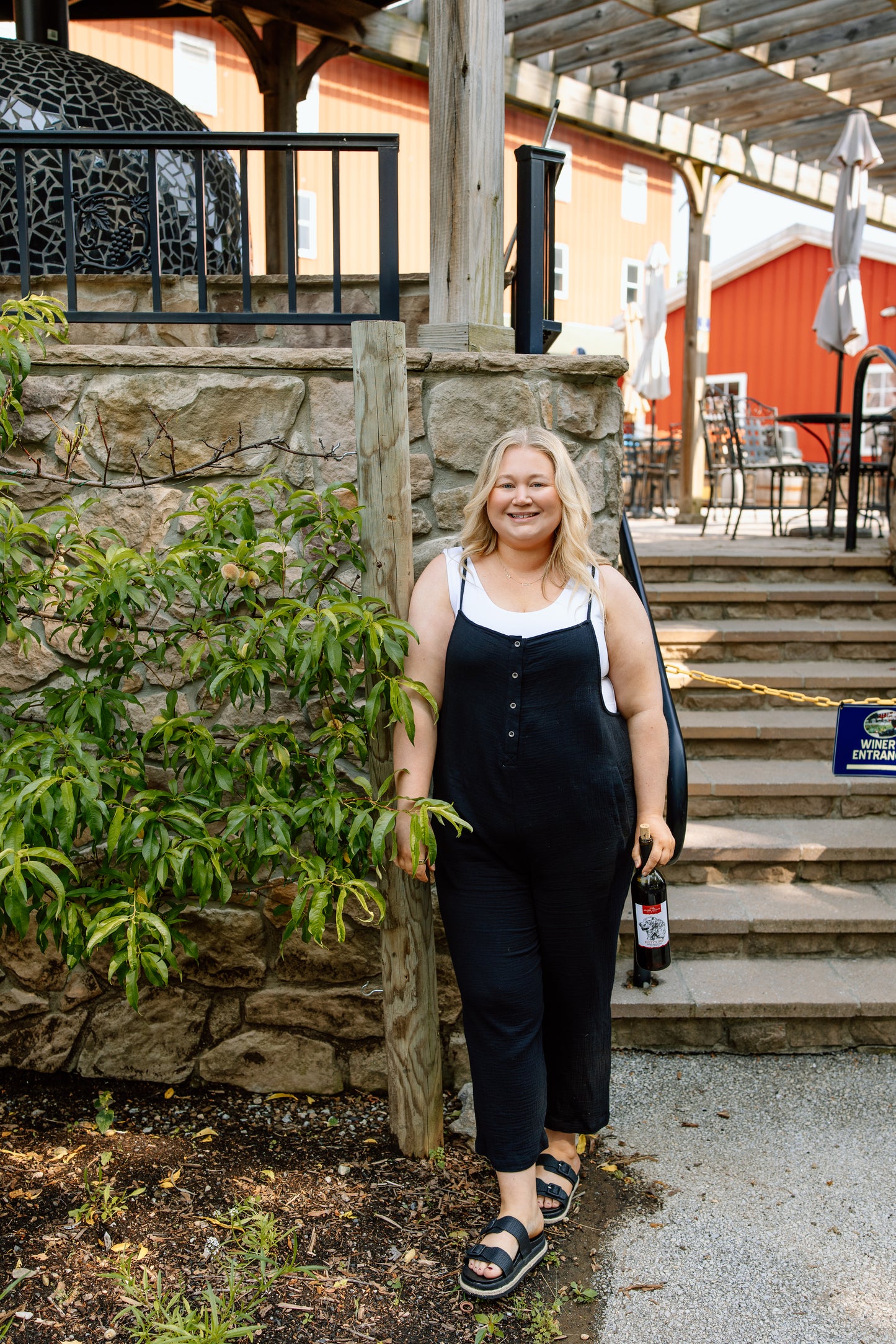 Lori Button Down Jumpsuit