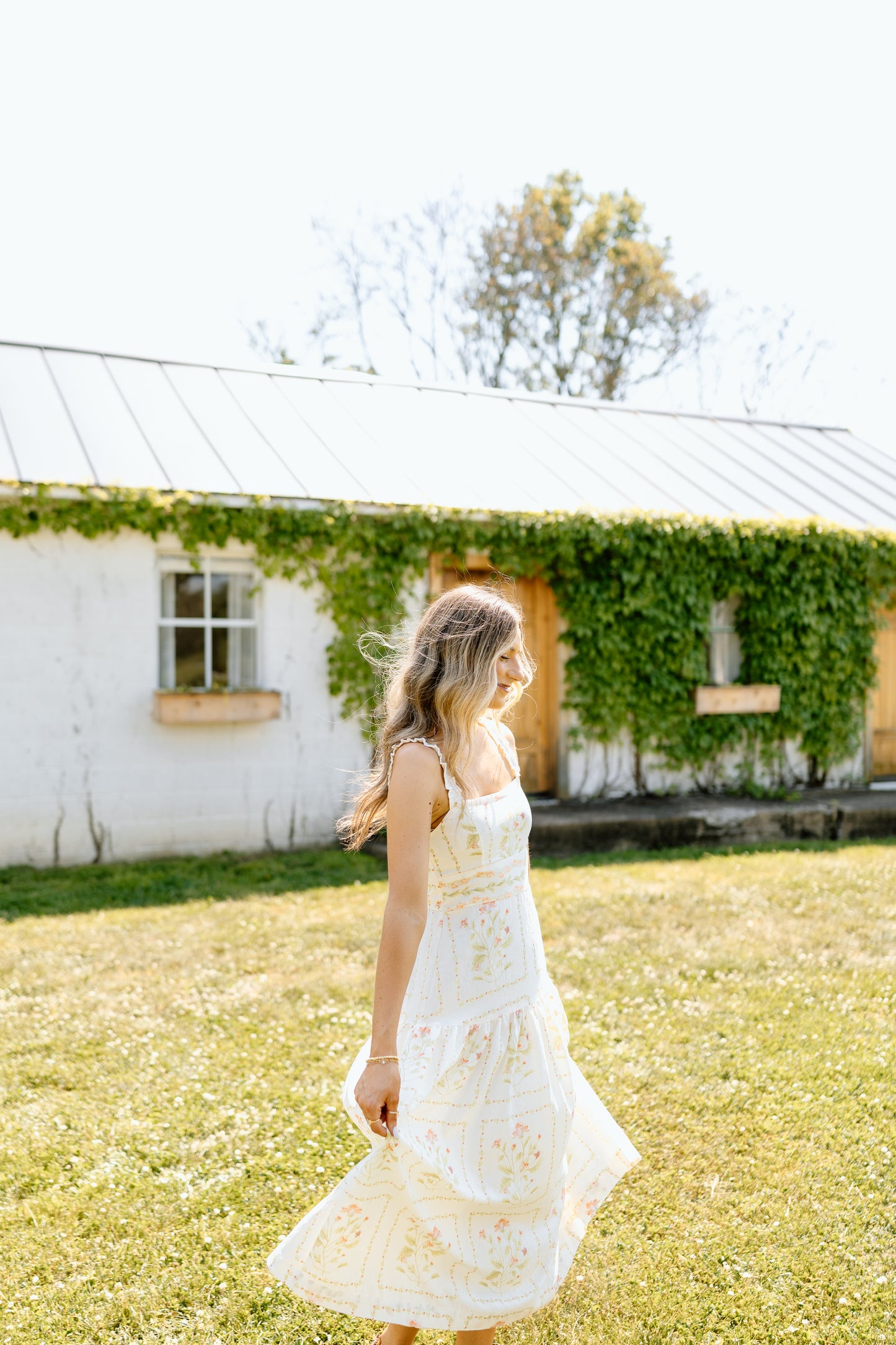 Lucy Floral Midi