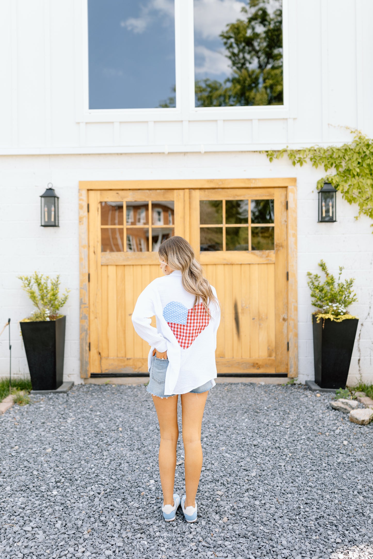 Owen Gauze Button Up