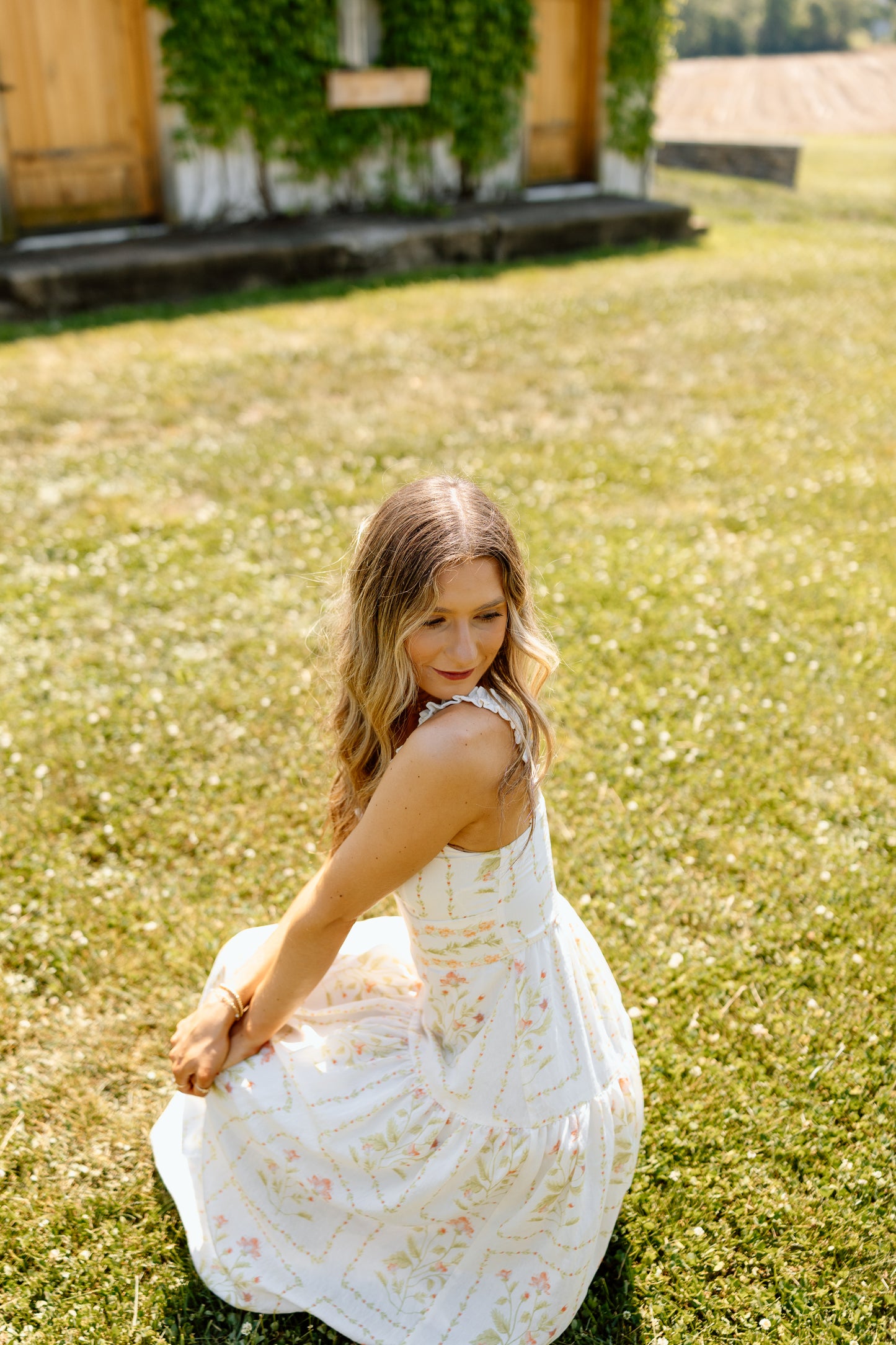 Lucy Floral Midi