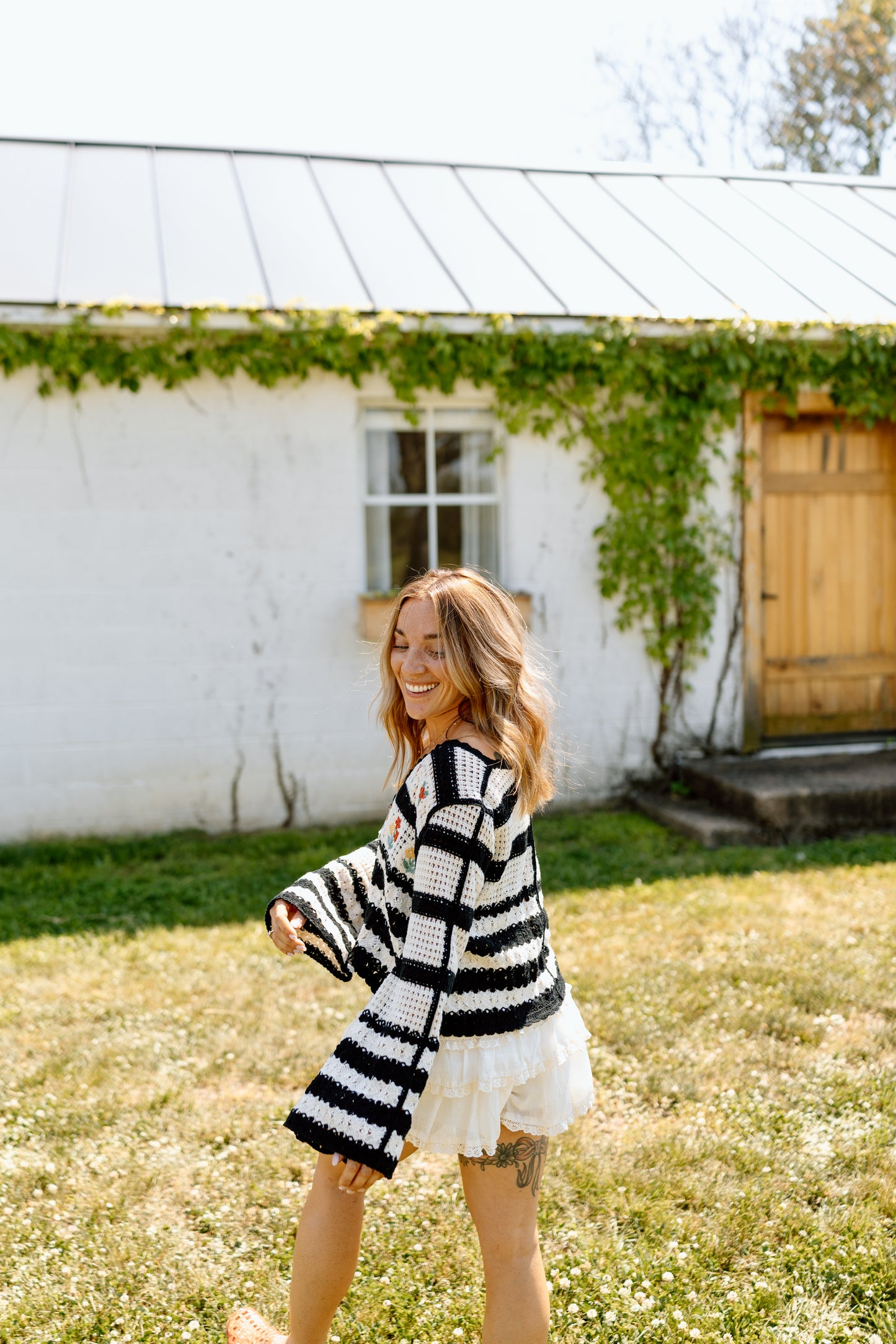 Marie Crochet Cardigan