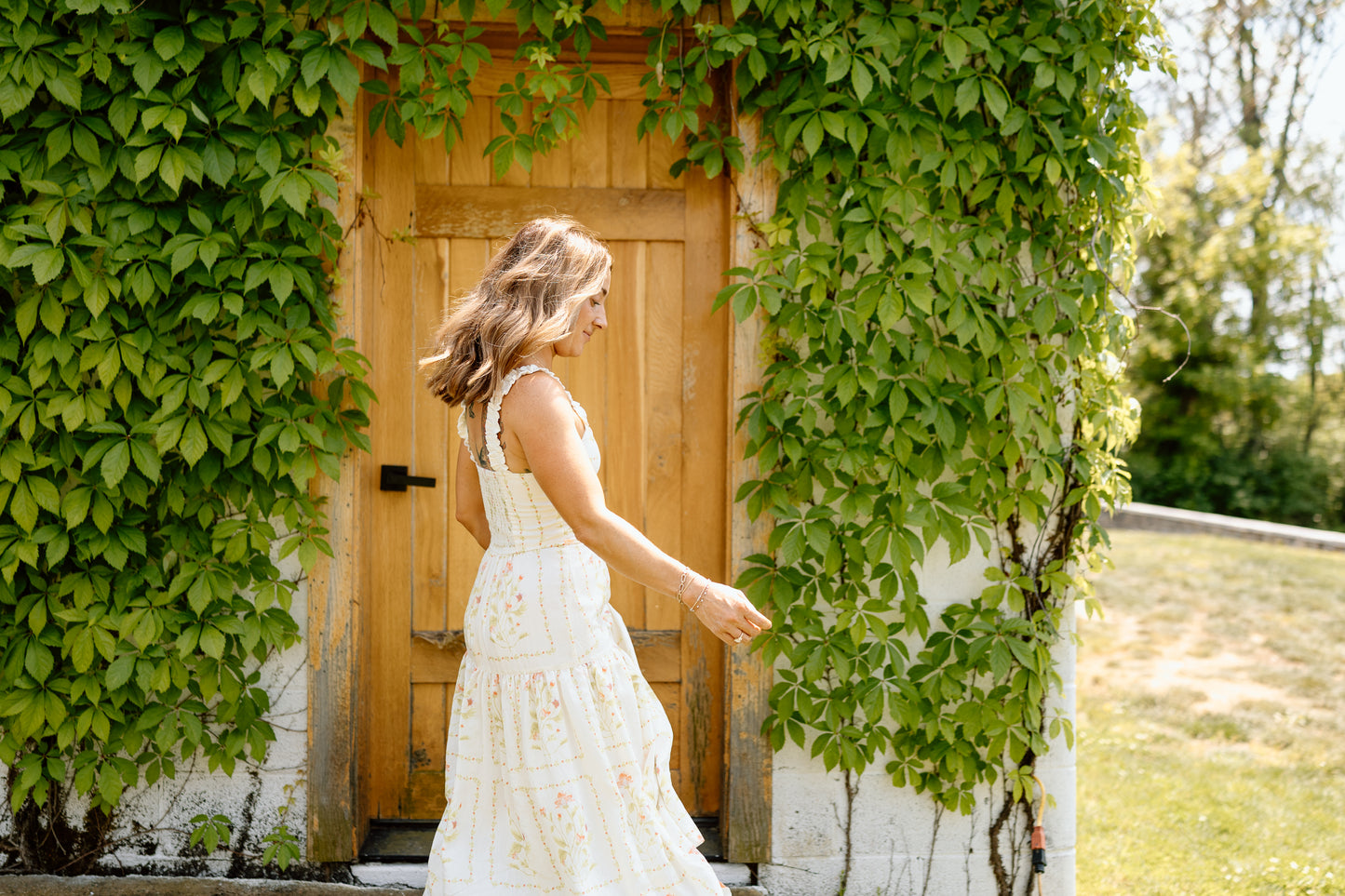 Lucy Floral Midi
