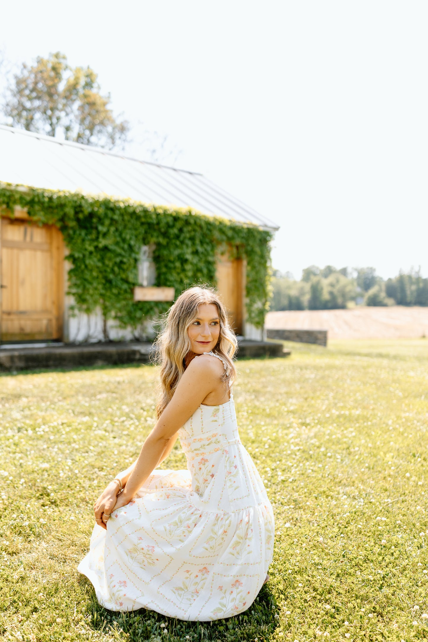 Lucy Floral Midi