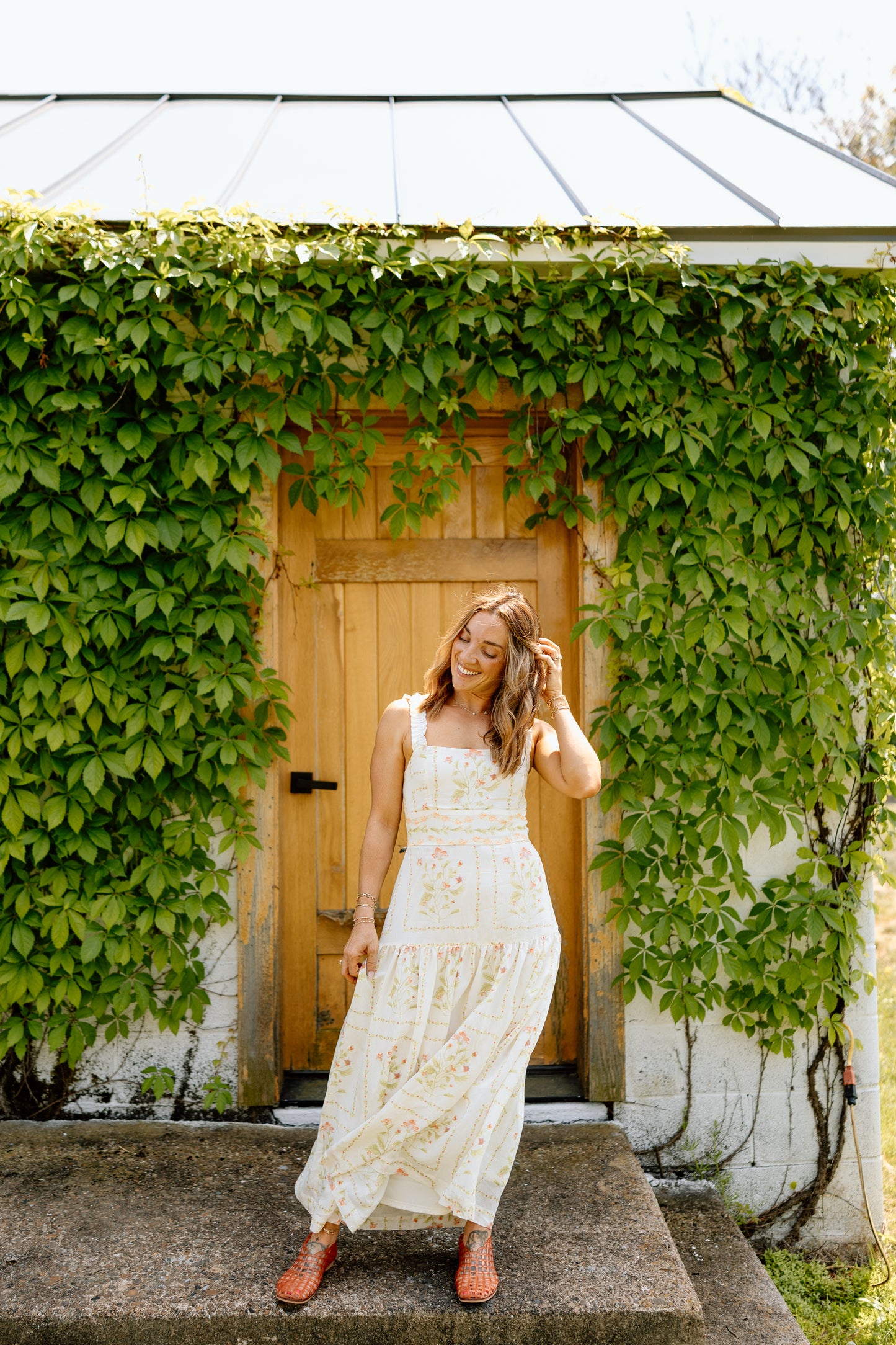 Lucy Floral Midi