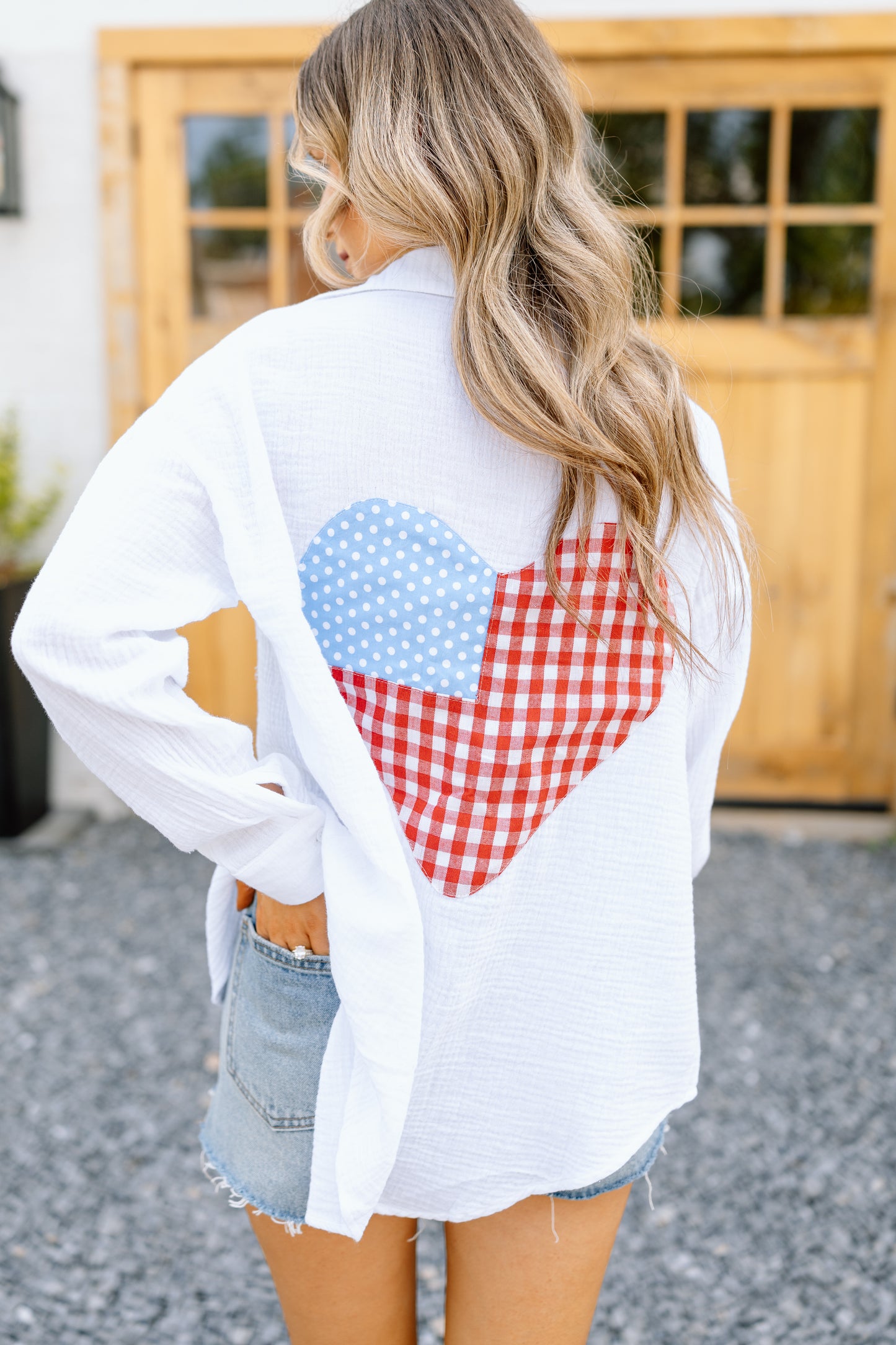 Owen Gauze Button Up