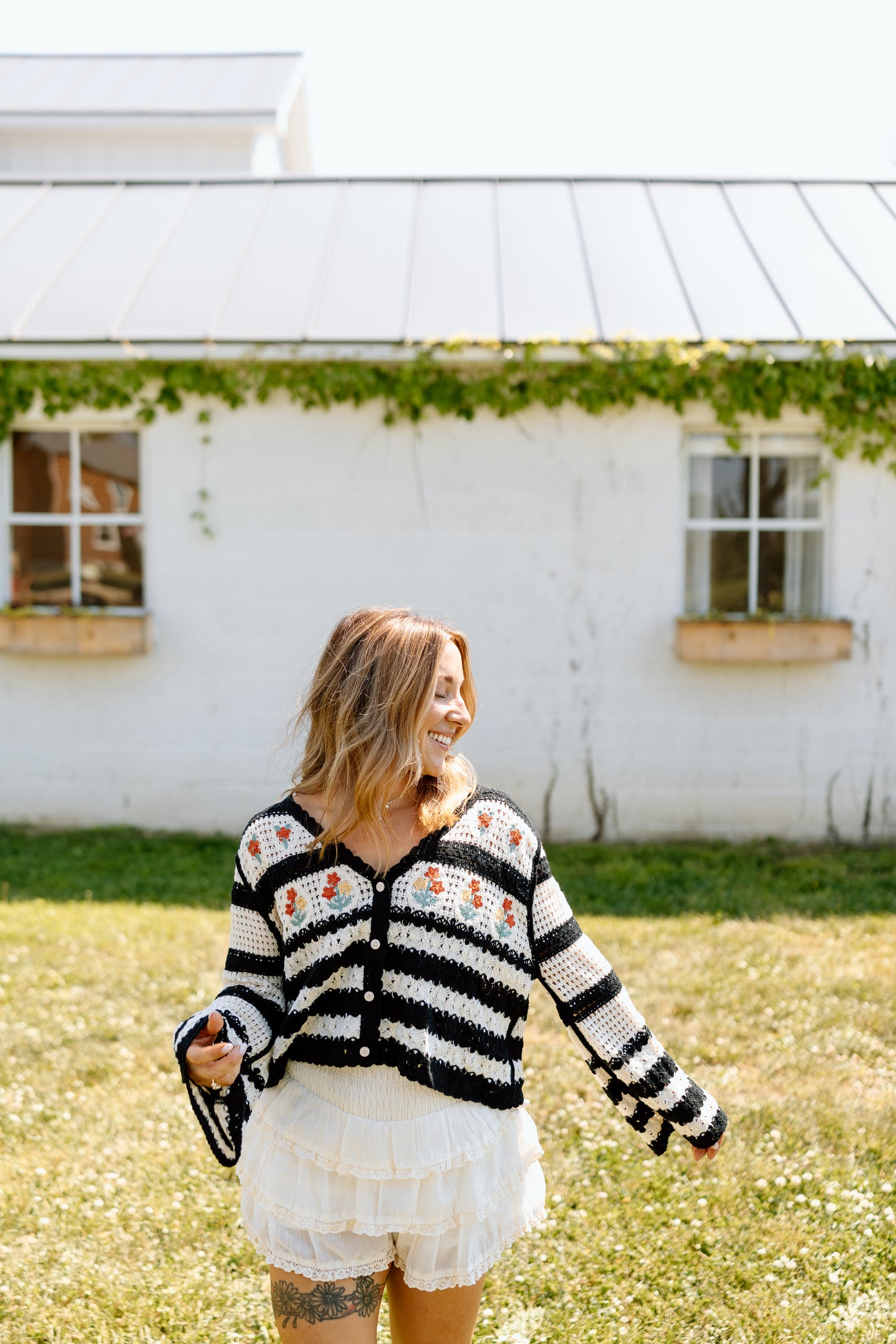 Marie Crochet Cardigan