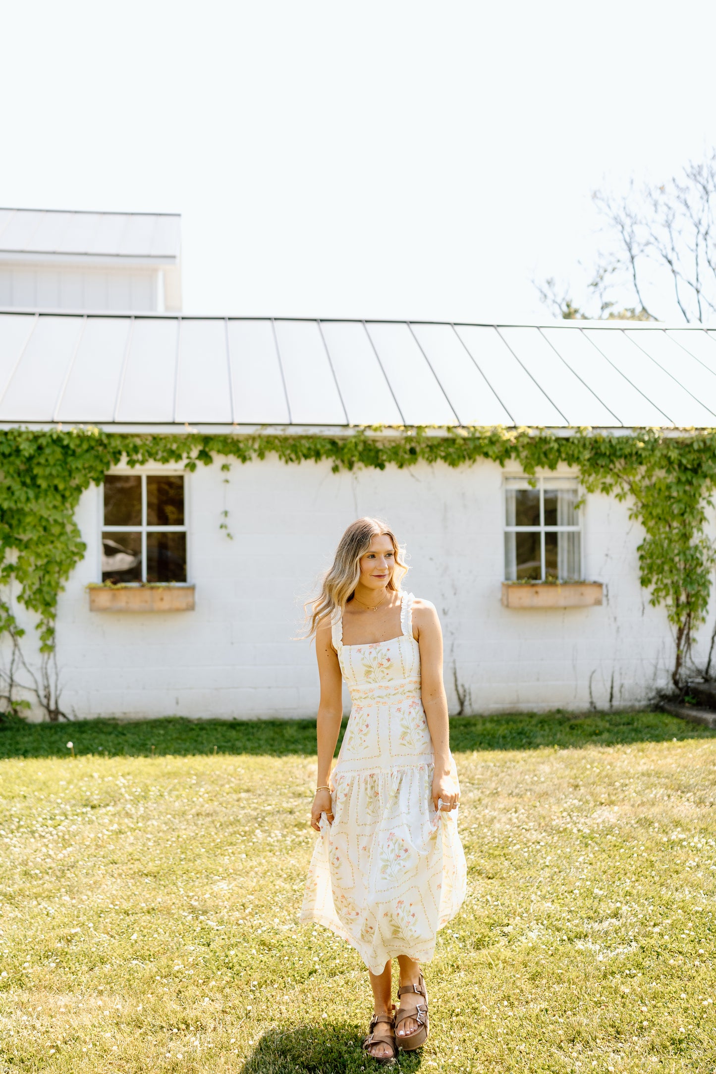 Lucy Floral Midi