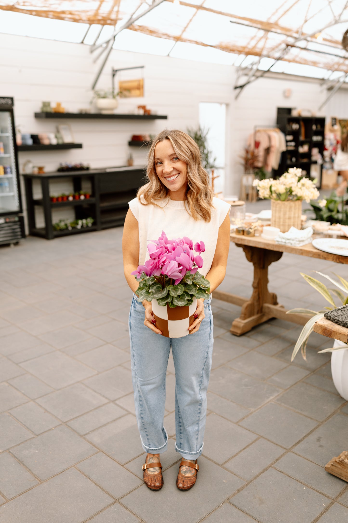 Lynn Ribbed Sleeveless Knit