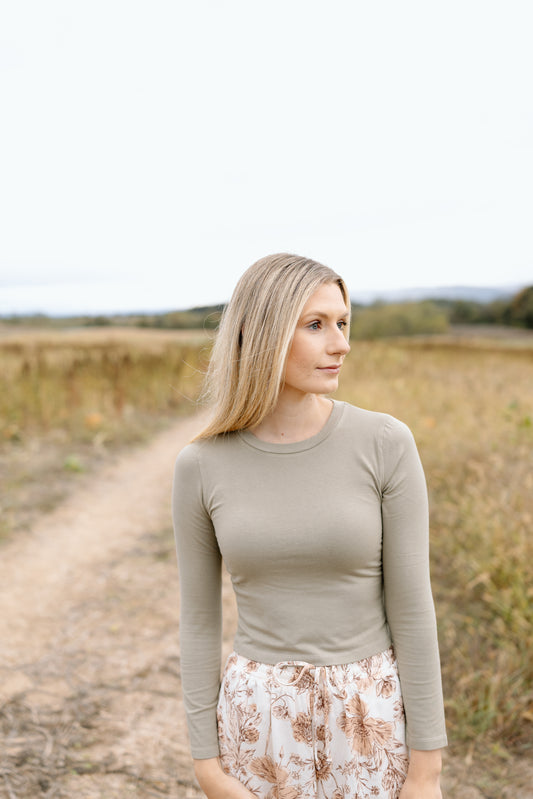 Arroyo Crewneck Long Sleeve Top