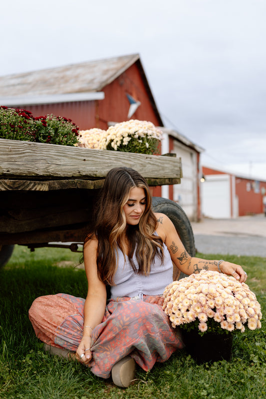 Sarah Pattern Pant