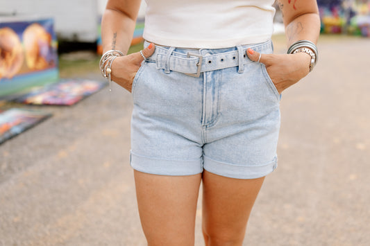 Brooke Belted Shorts