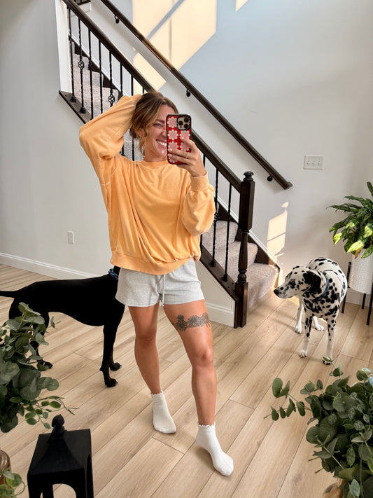 Luna Drop Shoulder Pullover