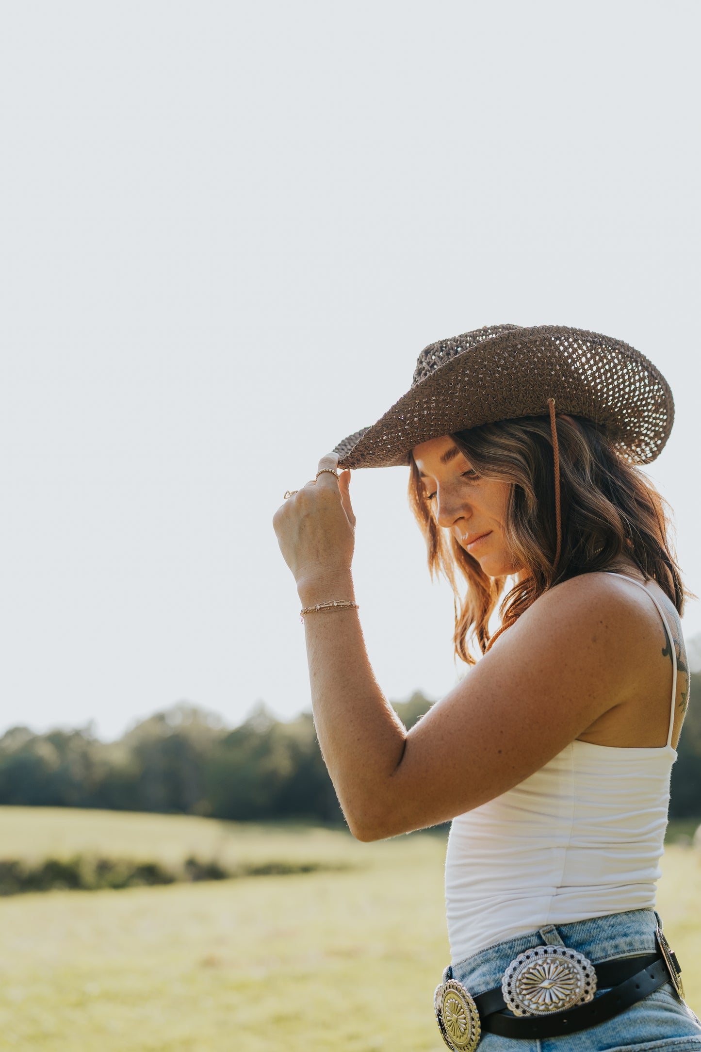 Basketweave Cowboy Hat