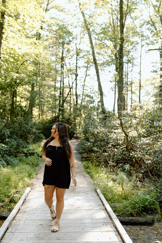 Peyton Woven Romper