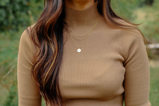 Bella Coin Layered Necklace