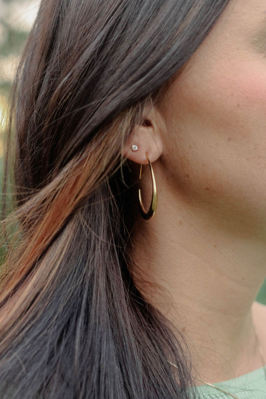 Elegantly You Hoop Earrings