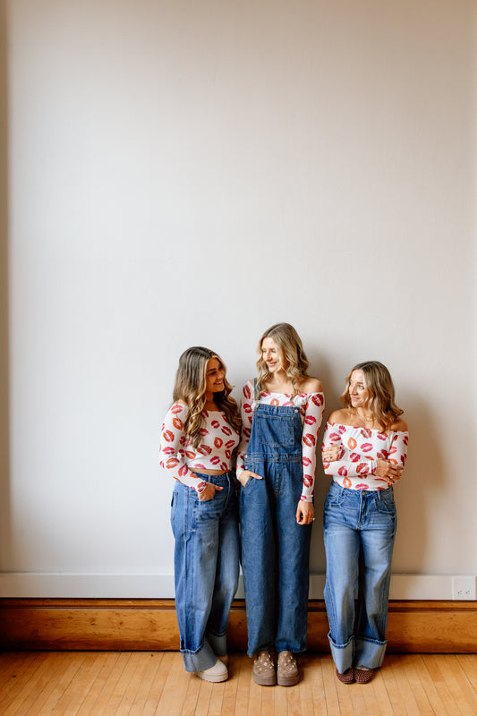 Rowan Off Shoulder Mesh Top