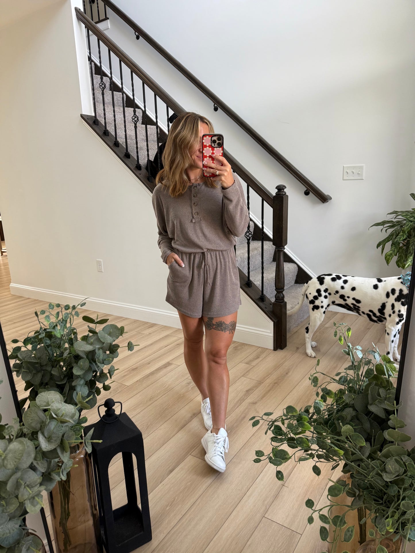 Lori Tie Back Romper