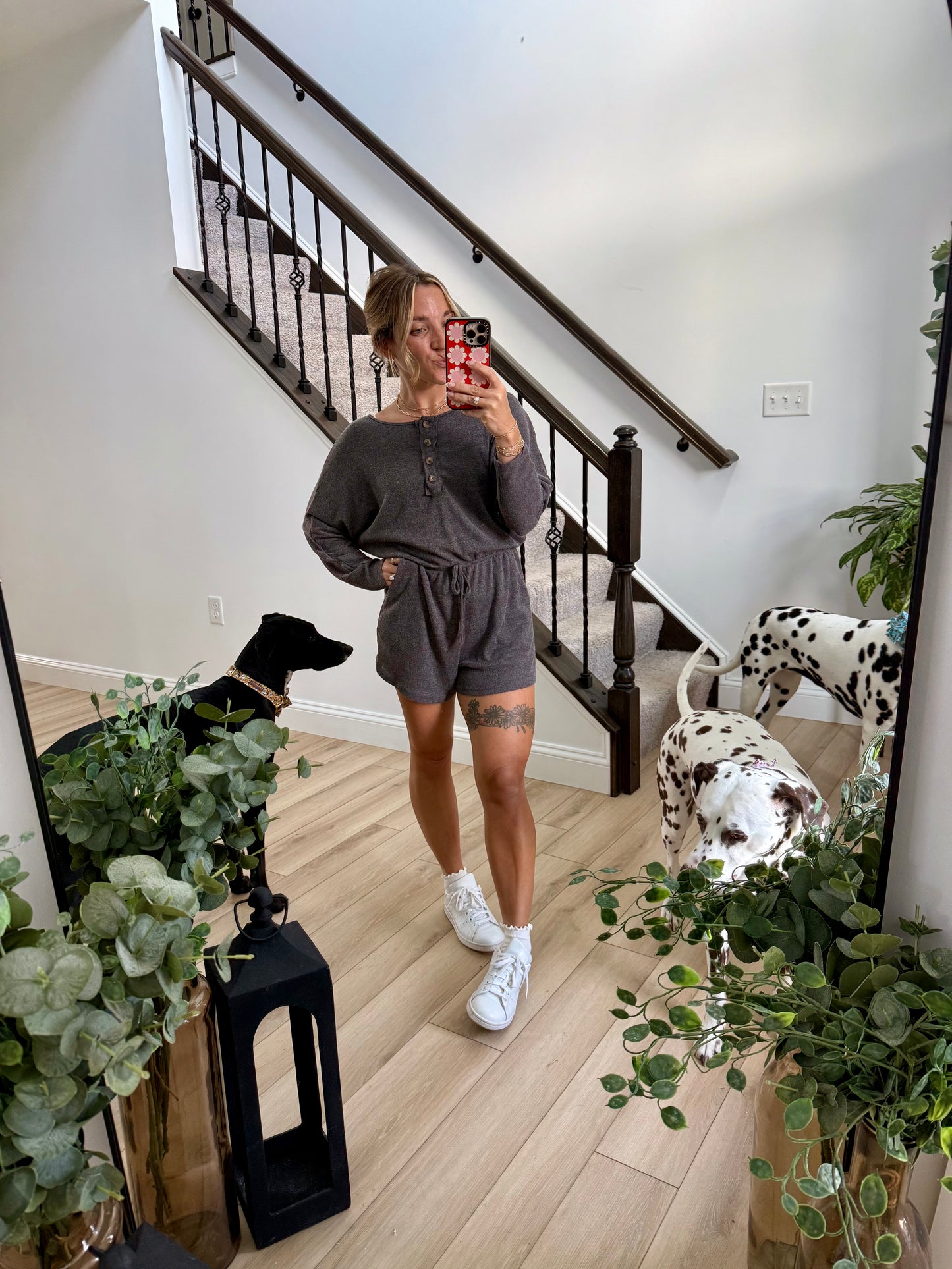 Lori Tie Back Romper