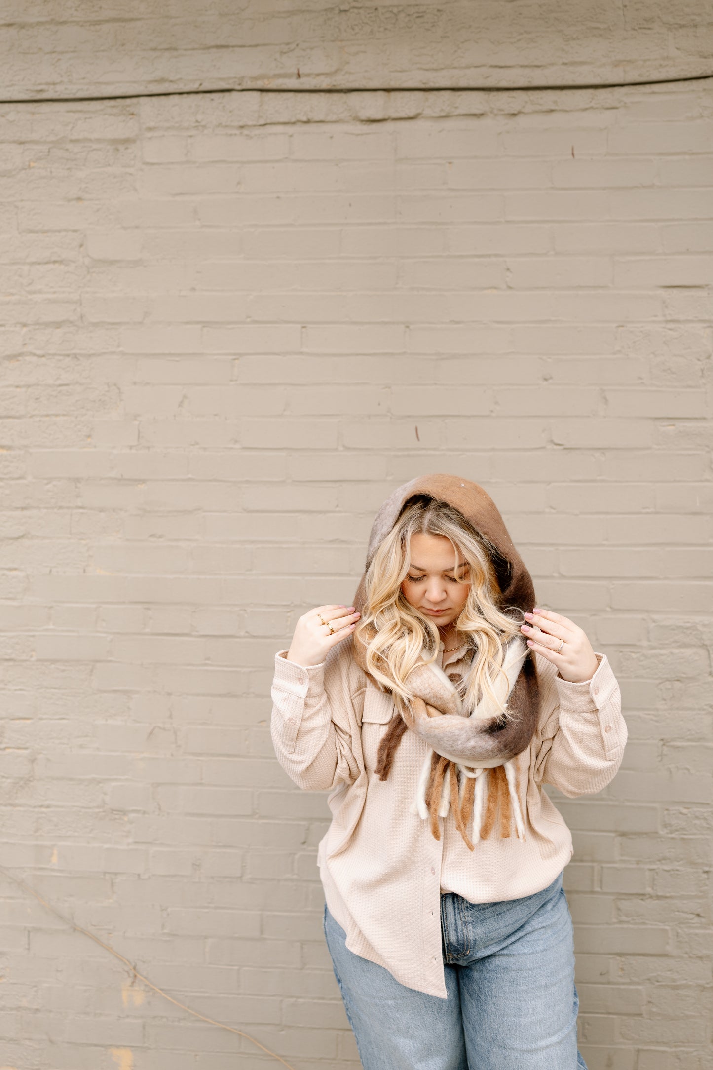 Tia Plaid Scarf