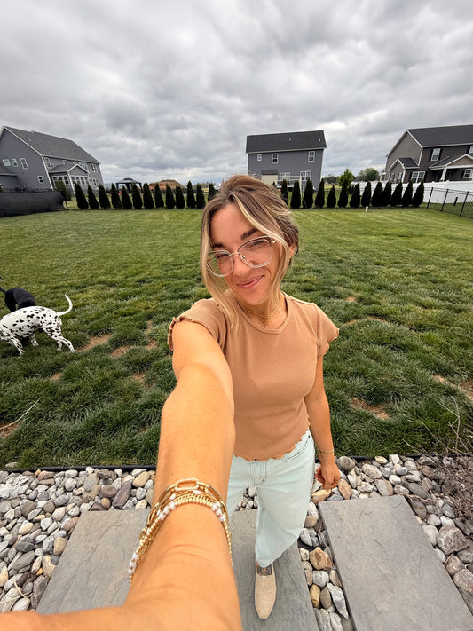 Mira Waffle Tee