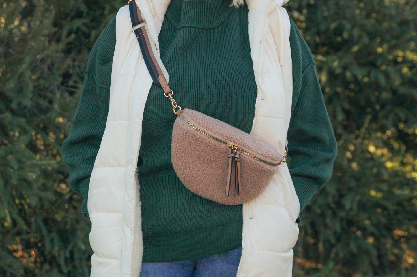 It's Time to Go Sherpa Bum Bag