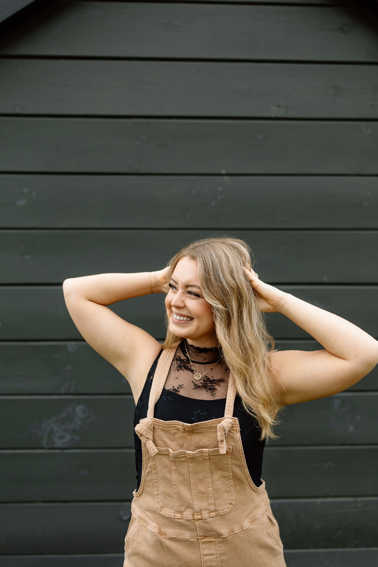 Katie Mesh High Neck Tank