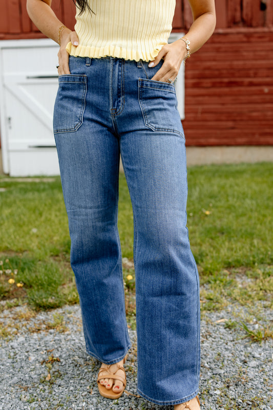 Sol Patch Pocket Denim
